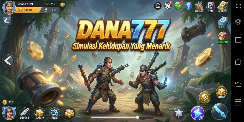 Gameplay menarik DANA777 dengan interaksi sosial yang seru.