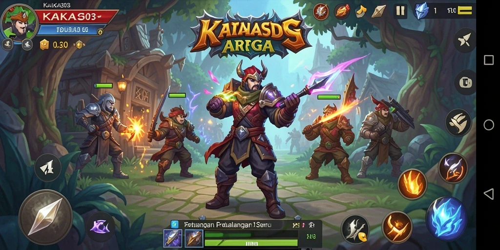 Gameplay seru KAKA303 dengan pertarungan yang dinamis dan grafis menawan.
