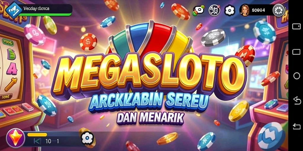 Tampilan menarik gameplay MEGASLOTO yang seru dan menegangkan.