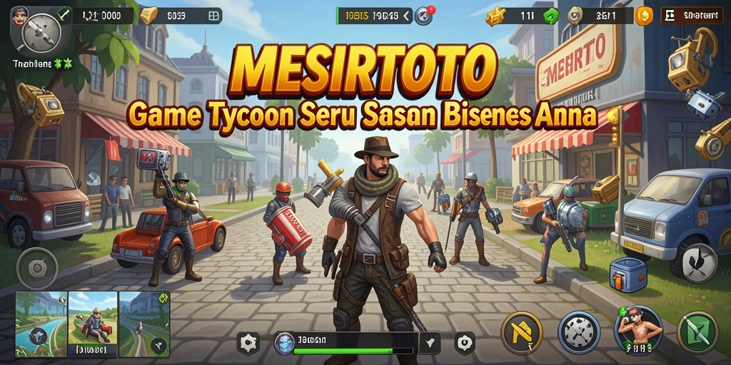 Screenshot gameplay MESIRTOTO dengan antarmuka Tycoon yang menarik.