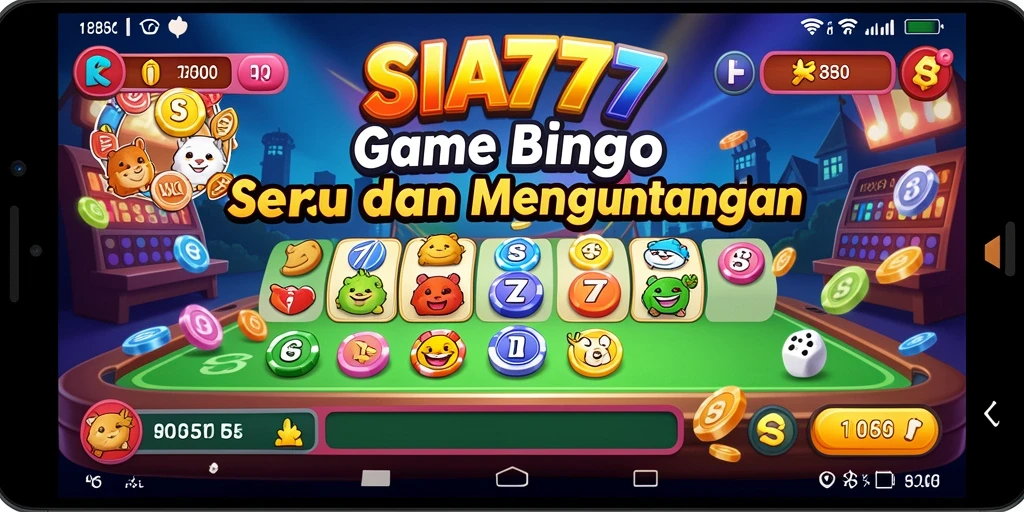Tampilan gameplay Bingo yang menarik di SIA777.