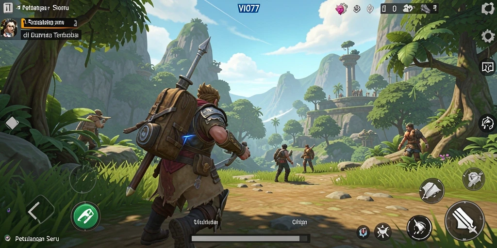 Gameplay seru dengan petualangan Open World di VIO77.
